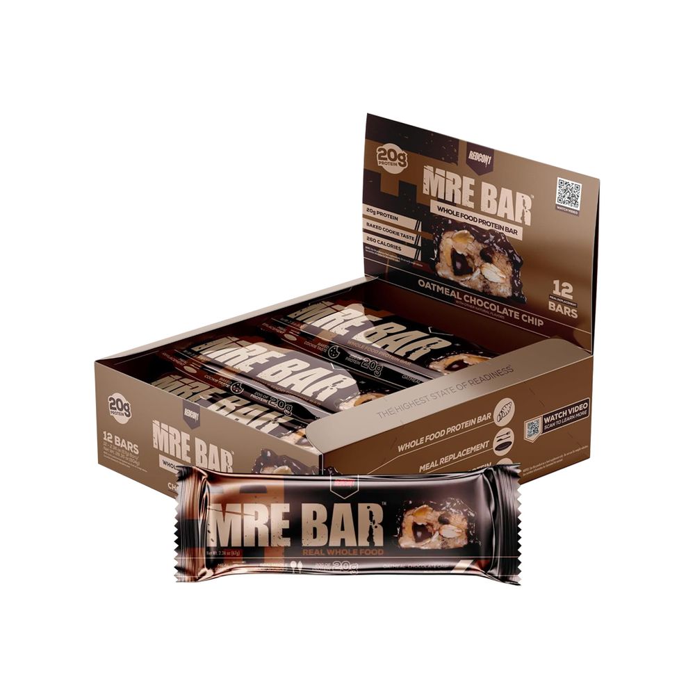 Caja MRE Protein Bar 12 Unid - Redcon1